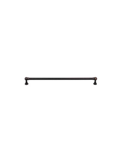 Kara Cabinet Pull - 12 inch Center-to-Center in Tuscan Bronze.